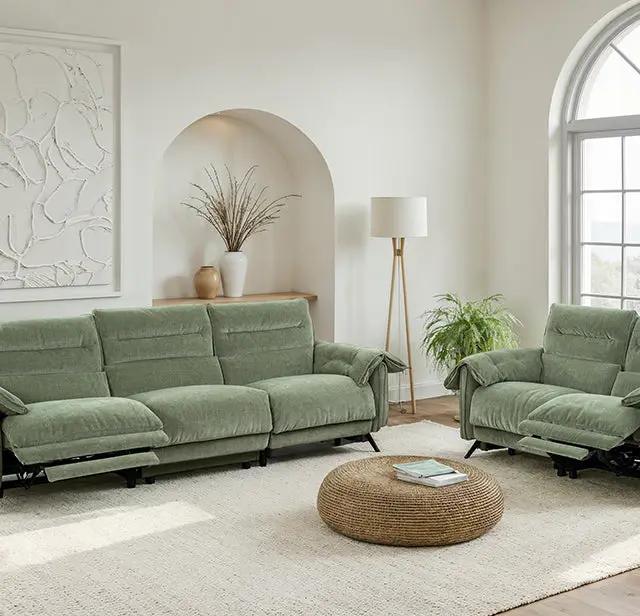 Morley - Power Sofa + Loveseat by Unique Piece Furniture