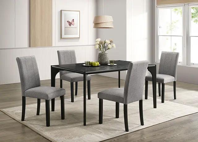 Amelio - 5 Pc. Dining Table Set by Unique Piece Furniture
