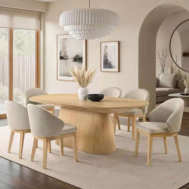 Tottenham - Oval Dining Table by Unique Piece Furniture