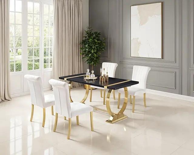 Horley - 5 Pc. Dining Table Set by Unique Piece Furniture