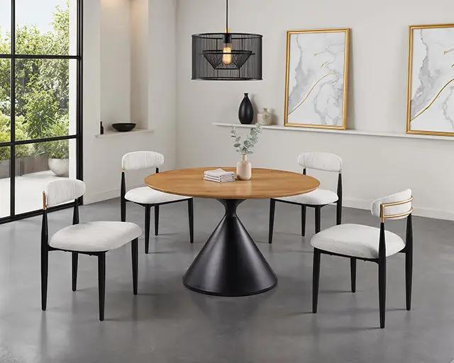 Athan - 5 Pc. Dining Table Set by Unique Piece Furniture