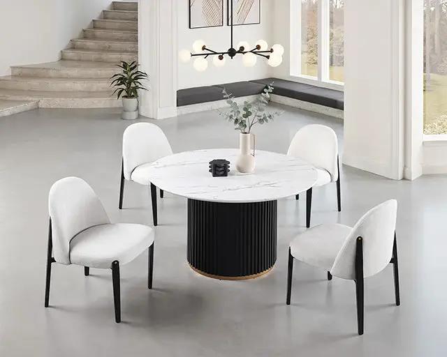 Borden - 5 Pc. Dining Table Set by Unique Piece Furniture