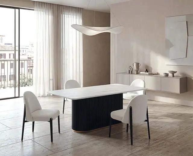 Borden - 5 Pc. Dining Table Set by Unique Piece Furniture