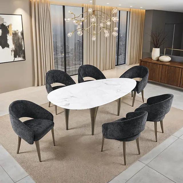Ciaran - Oval Dining Table by Unique Piece Furniture