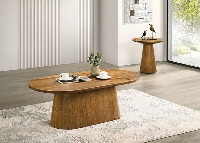 Halewood - Oval Coffee Table by Unique Piece Furniture