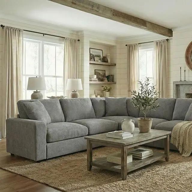 Crowle - Sectional by Unique Piece Furniture