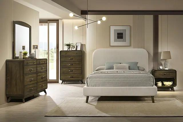 Heswall - 4 Pc Queen Bedroom Set by Unique Piece Furniture