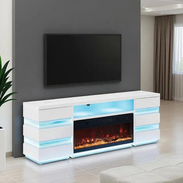 Terni - TV Stand w/ Fireplace by Unique Piece Furniture