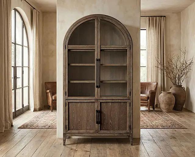 Minster - Arched Cabinet by Unique Piece Furniture