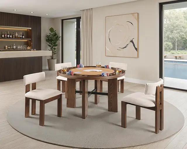 Gaetani - 5 Pc. Dining Table Set by Unique Piece Furniture