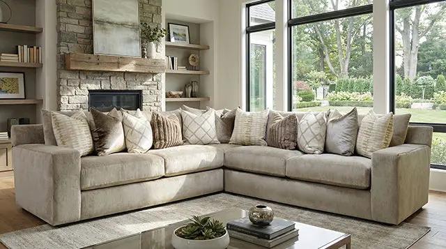 Lymington - Sectional [Oversized] by Unique Piece Furniture
