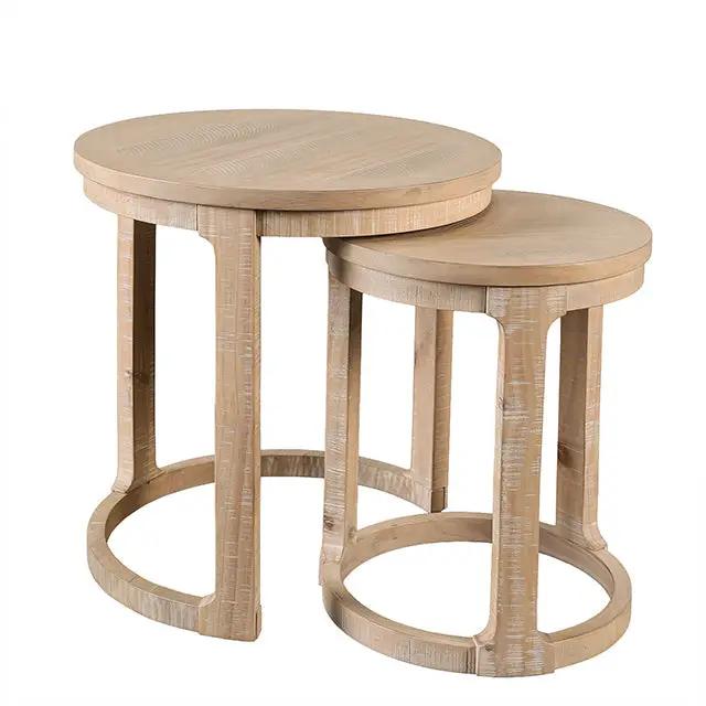 Hickory - Nesting End Table by Unique Piece Furniture