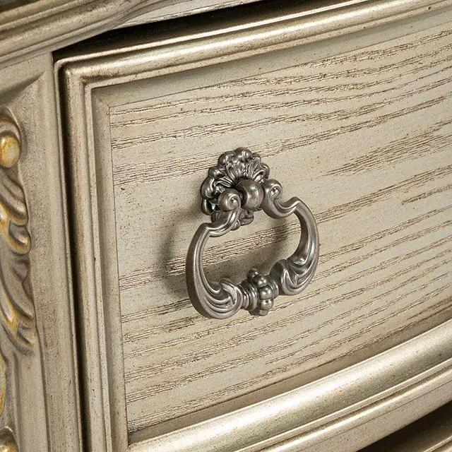 Fromberg - Nightstand w/ Marble Top by Unique Piece Furniture