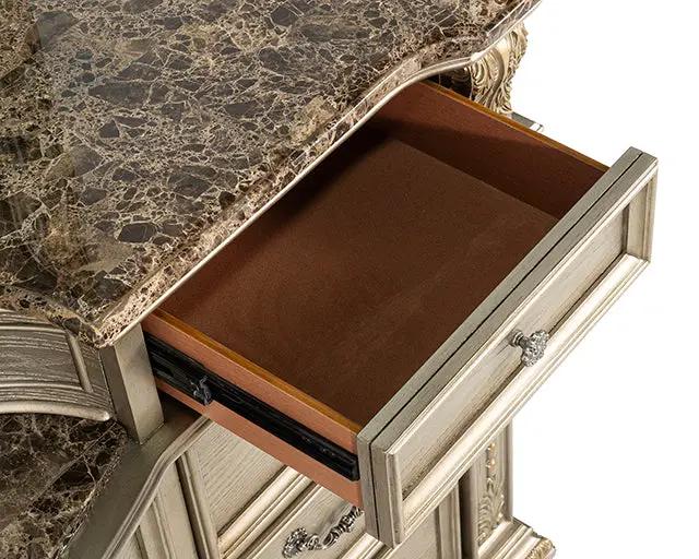 Fromberg - Dresser w/ Marble Top by Unique Piece Furniture