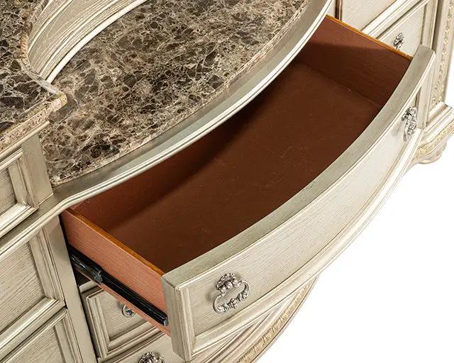 Fromberg - Dresser w/ Marble Top by Unique Piece Furniture