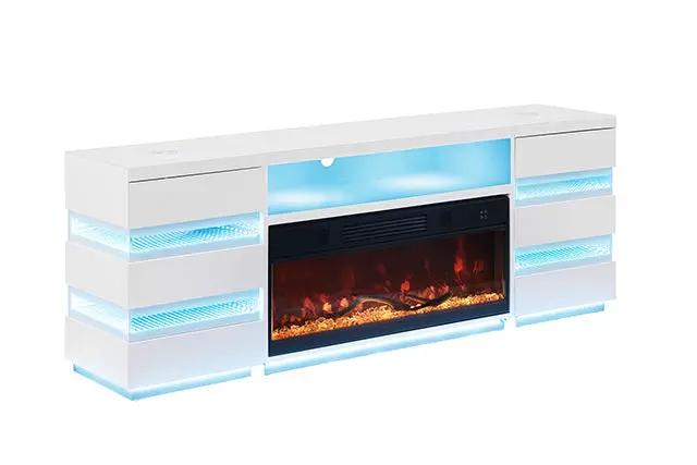 Terni - TV Stand w/ Fireplace by Unique Piece Furniture