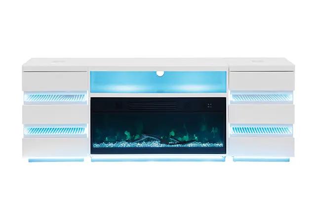 Terni - TV Stand w/ Fireplace by Unique Piece Furniture