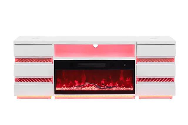 Terni - TV Stand w/ Fireplace by Unique Piece Furniture