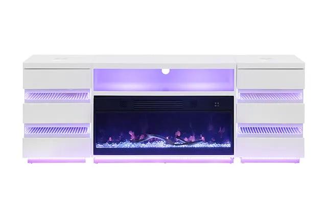 Terni - TV Stand w/ Fireplace by Unique Piece Furniture