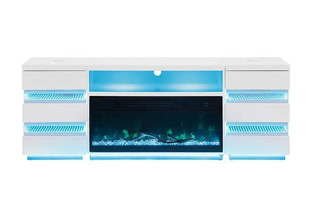 Terni - TV Stand w/ Fireplace by Unique Piece Furniture