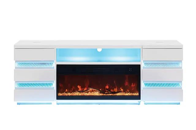 Terni - TV Stand w/ Fireplace by Unique Piece Furniture