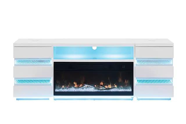 Terni - TV Stand w/ Fireplace by Unique Piece Furniture
