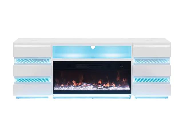 Terni - TV Stand w/ Fireplace by Unique Piece Furniture