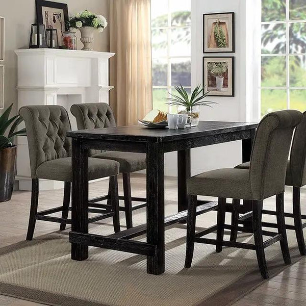 Sania - 5 Pc Counter Ht Table Set