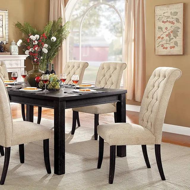 Sania - 7 Pc Dining Table Set by Unique Piece Furniture