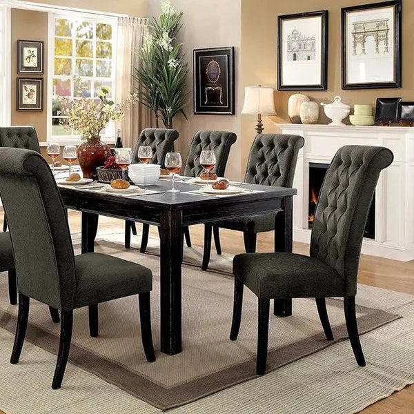 Sania - 9 Pc Dining Table Set