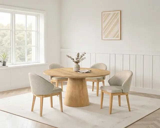 Tottenham - 5 Pc. Dining Table Set by Unique Piece Furniture