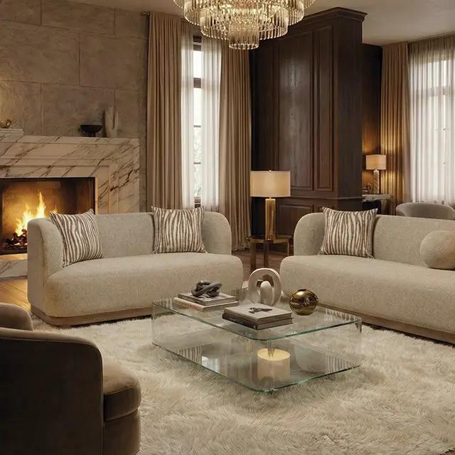 Sarabi - Sofa + Loveseat by Unique Piece Furniture