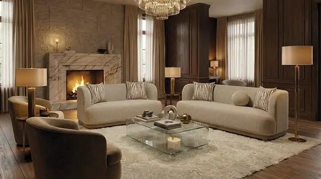Sarabi - Sofa + Loveseat by Unique Piece Furniture