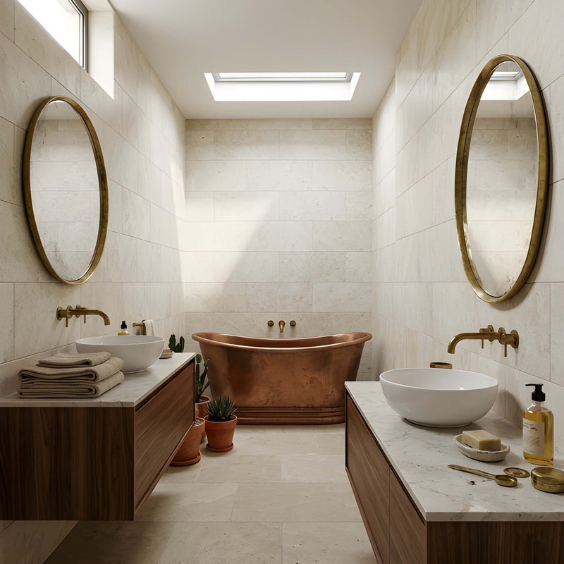 Suede Honed Marble Tiles 12x12 Marble Honed 12x12 Tiles — 2