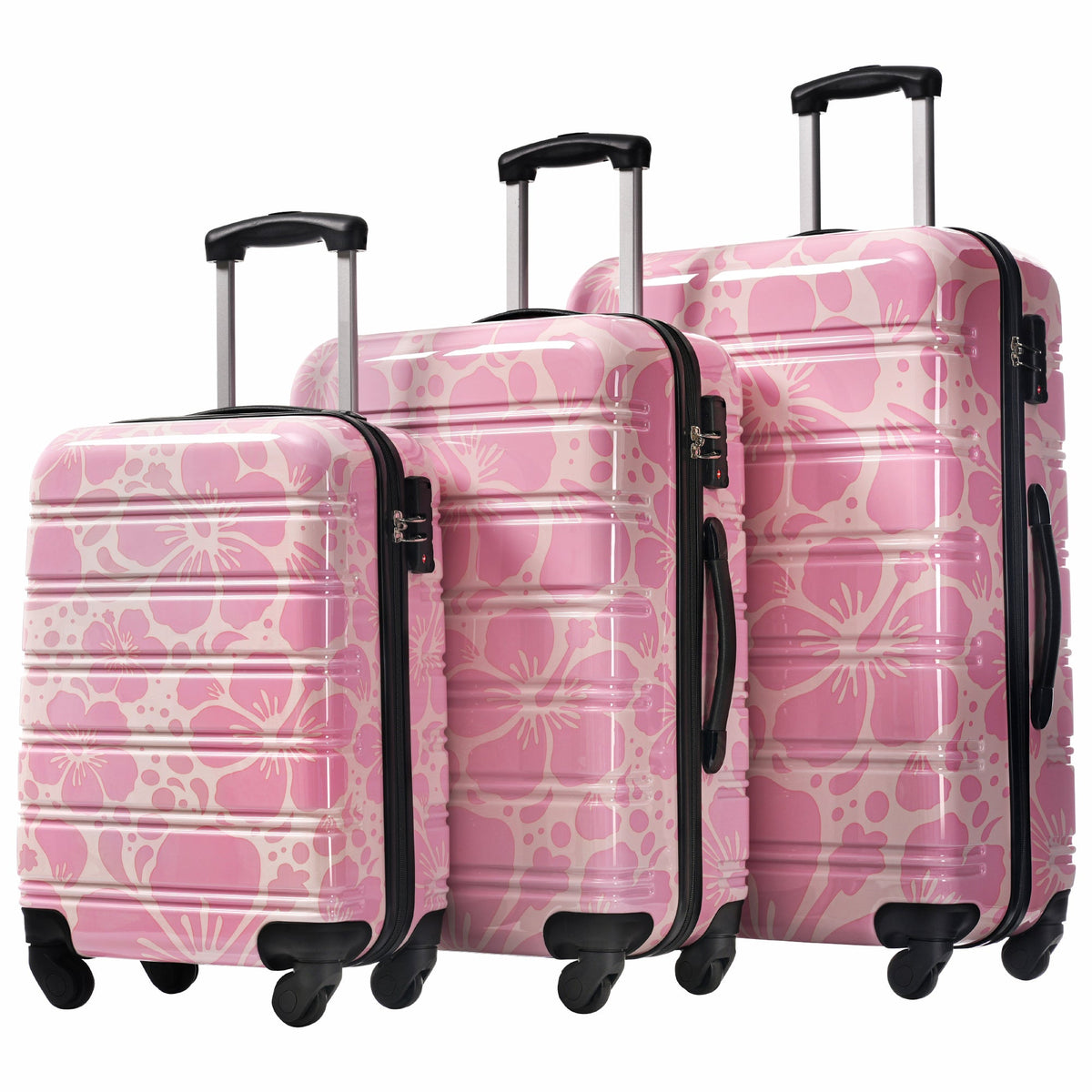 Hardshell 3-Piece Spinner Luggage Set with TSA Lock, photo 22 of 22