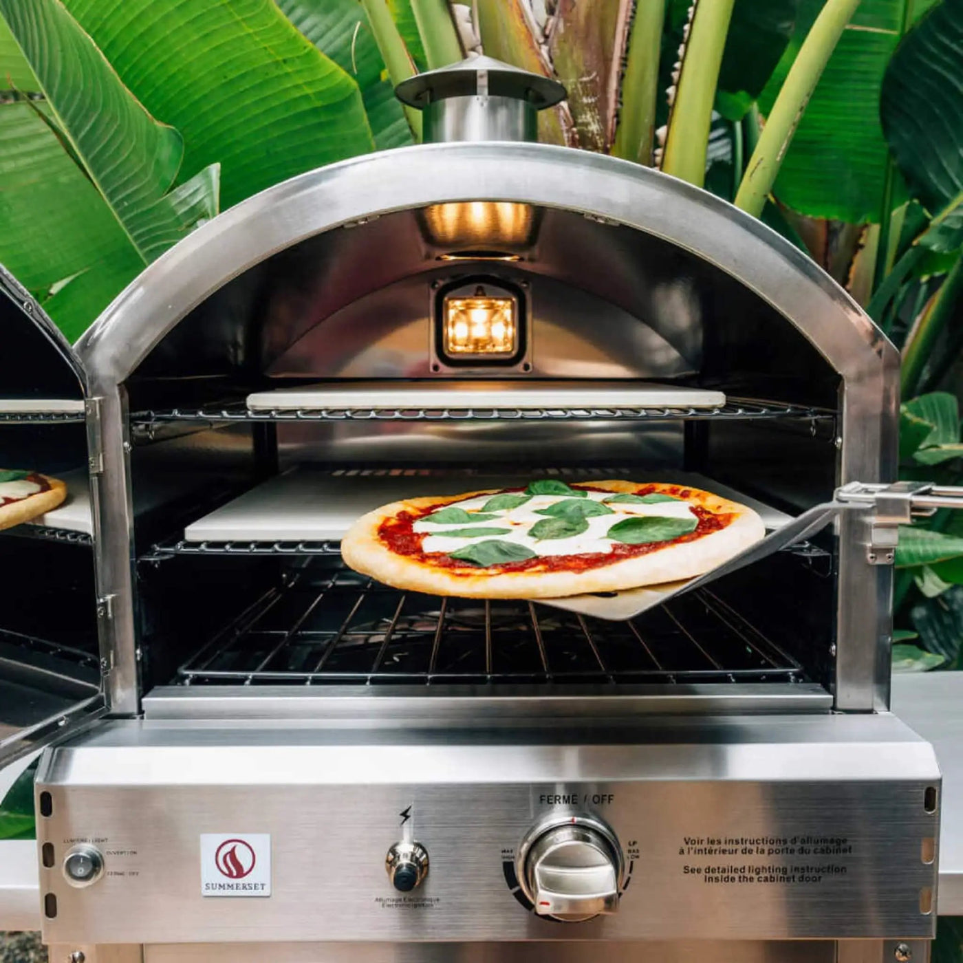 Summerset 60-Inch Outdoor Freestanding Gas Pizza Oven [SS-OVFS-LP/NG] (SAK17543) by SAKSBY WHOLESALE