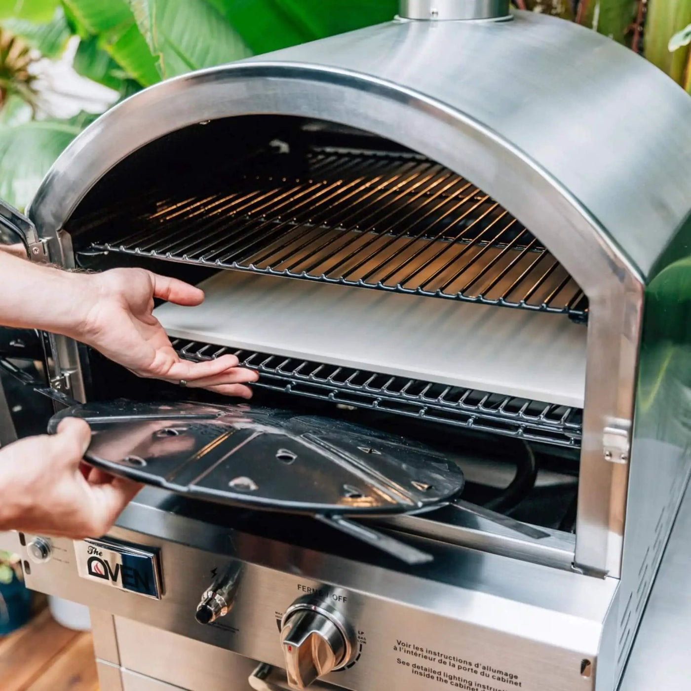 Summerset 60-Inch Outdoor Freestanding Gas Pizza Oven [SS-OVFS-LP/NG] (SAK17543) by SAKSBY WHOLESALE