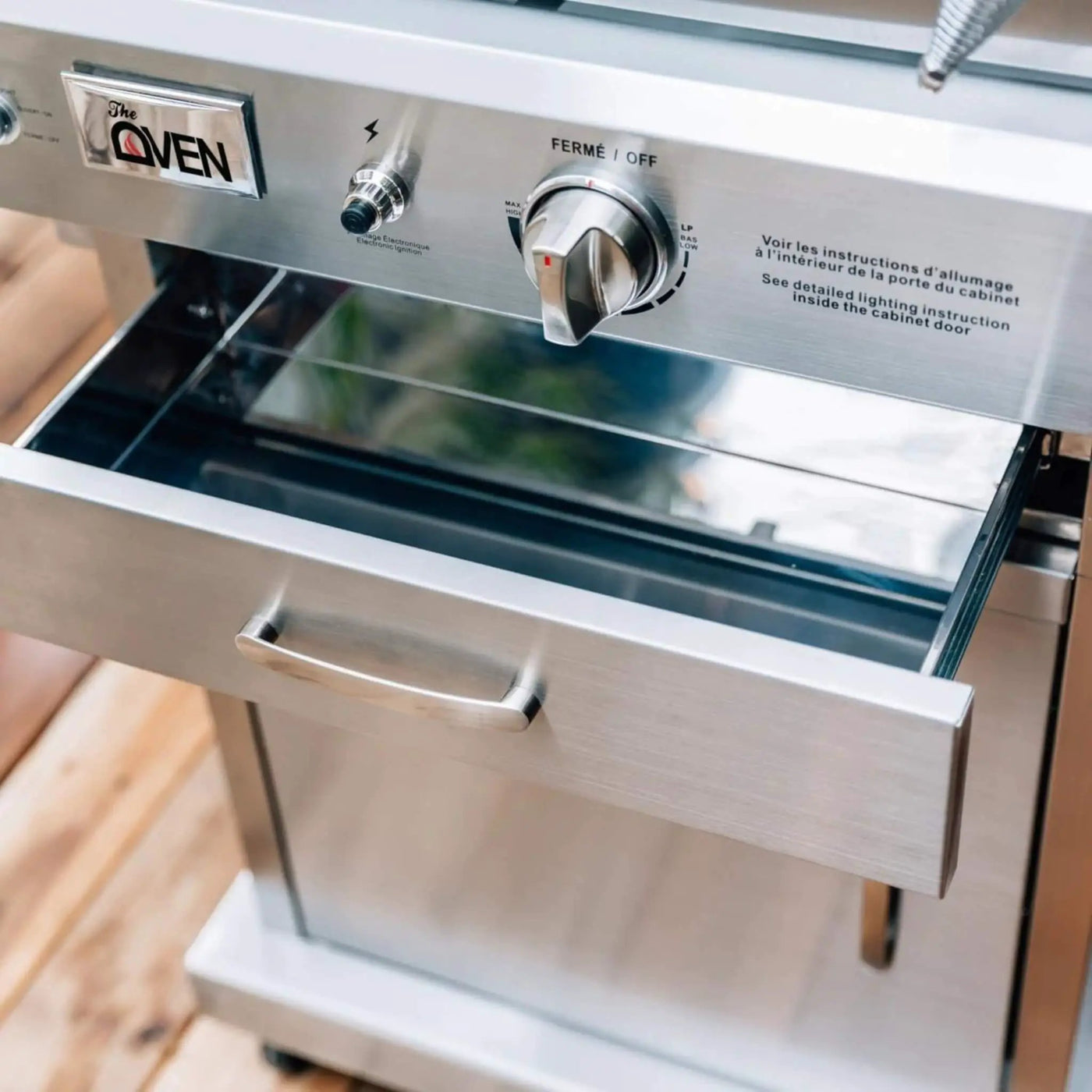 Summerset 60-Inch Outdoor Freestanding Gas Pizza Oven [SS-OVFS-LP/NG] (SAK17543) by SAKSBY WHOLESALE