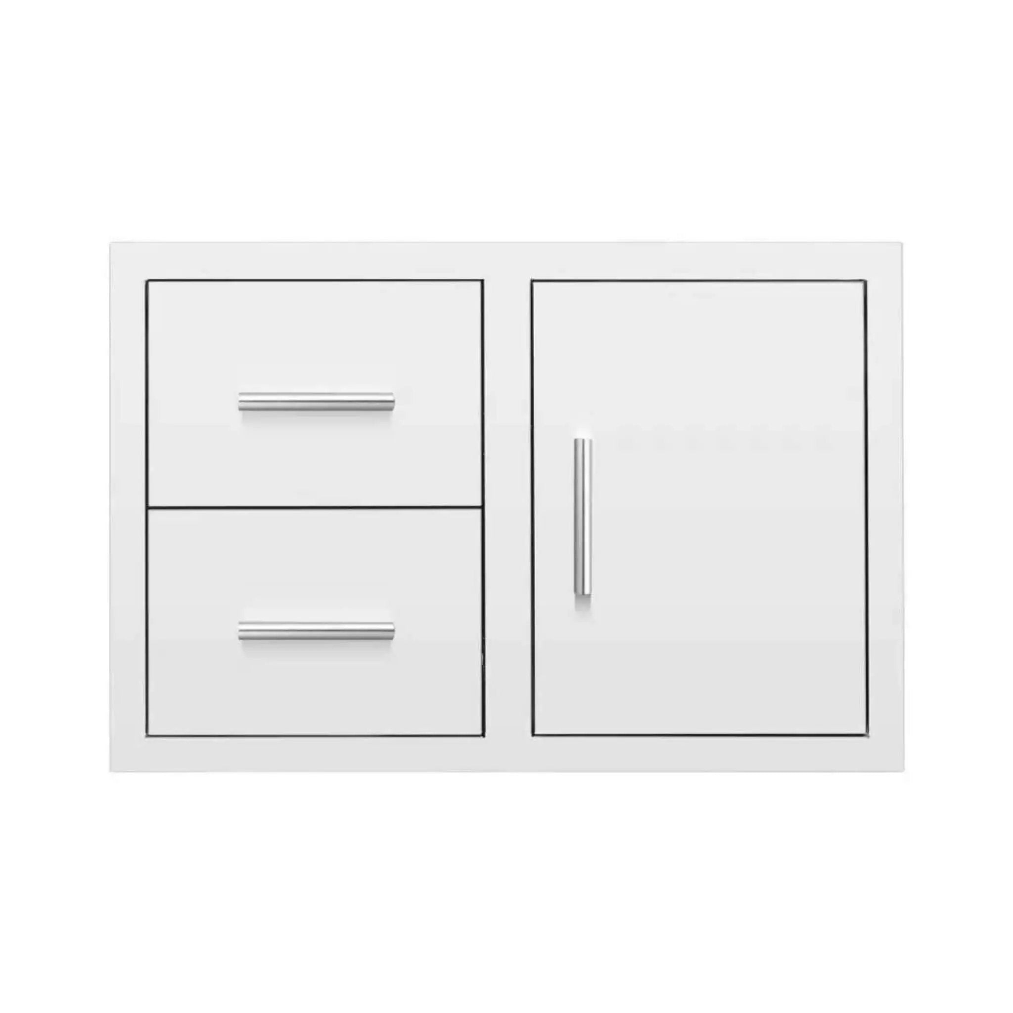 Summerset 33" Flush Mount 2 Soft Closing Drawers And Access Door Combo [DC2-33] (SAK45978) by SAKSBY WHOLESALE