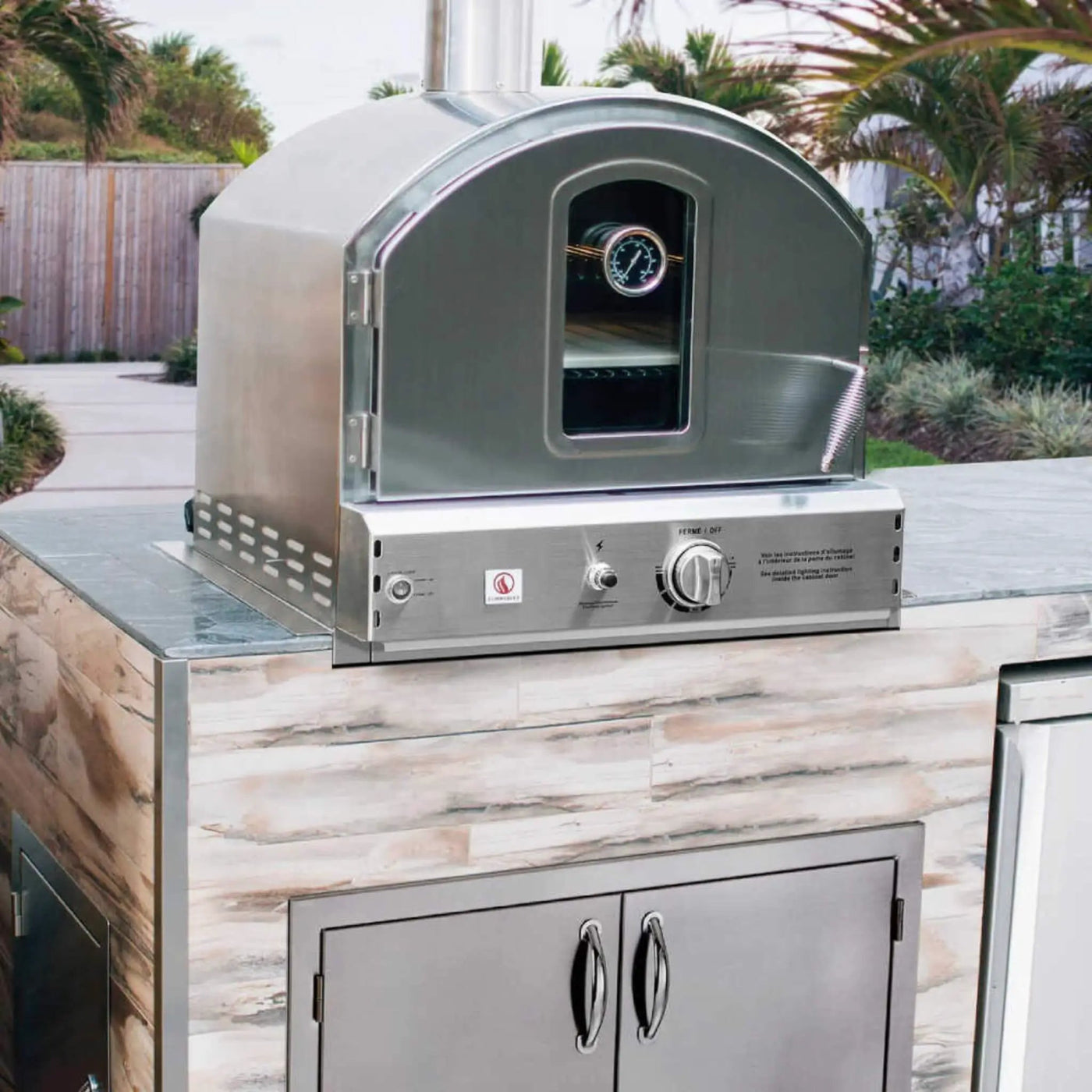 Summerset Outdoor Built-In Countertop Gas Pizza Oven [SS-OVBI] (SAK73182) by SAKSBY WHOLESALE