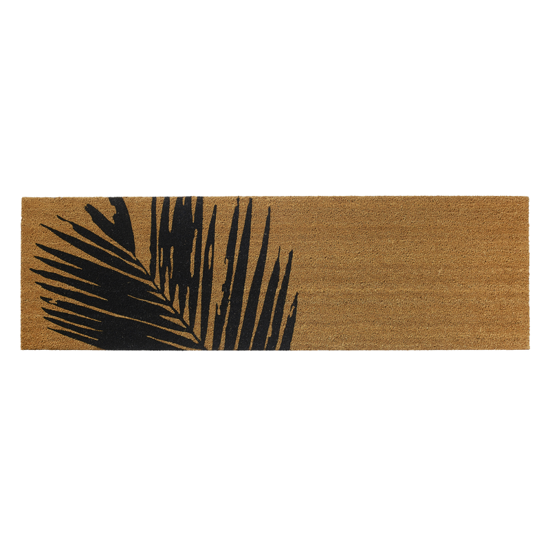 Summertime Palm Leaf Coir Doormat by Fab Habitat