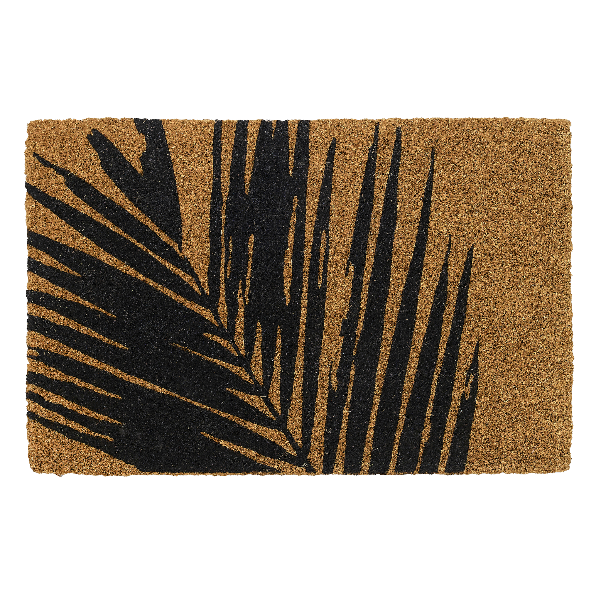 Summertime Palm Leaf Coir Doormat by Fab Habitat