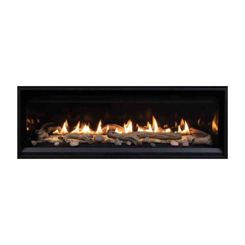 Superior Fireplaces 55-Inch Linear 28K BTU Direct Vent Natural Gas Fireplace With Blower And Remote Control [DRL3555TEN] (SAK26791) by SAKSBY WHOLESALE