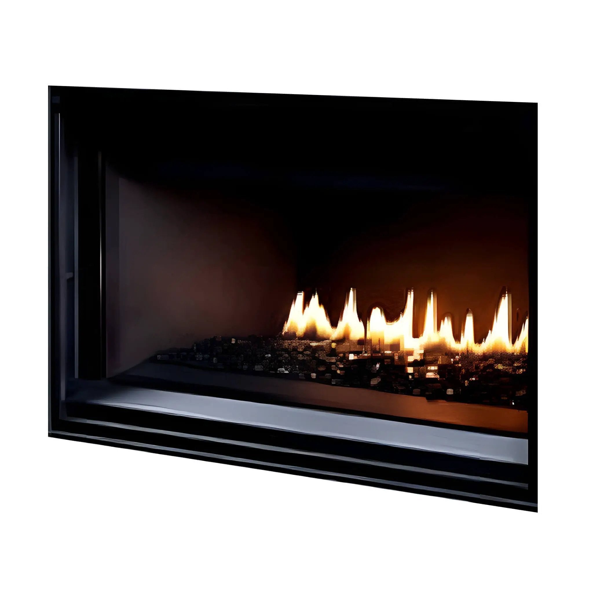 Superior Fireplaces DRL2000 Series 45-Inch Linear Contemporary Direct Vent Natural Gas Fireplace [DRL2045TEN] (SAK44052) by SAKSBY WHOLESALE