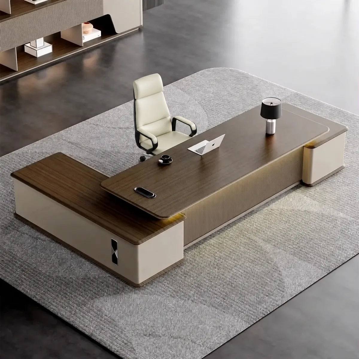 Sussex · Grand L-Shaped Executive Desk, photo 4 of 16