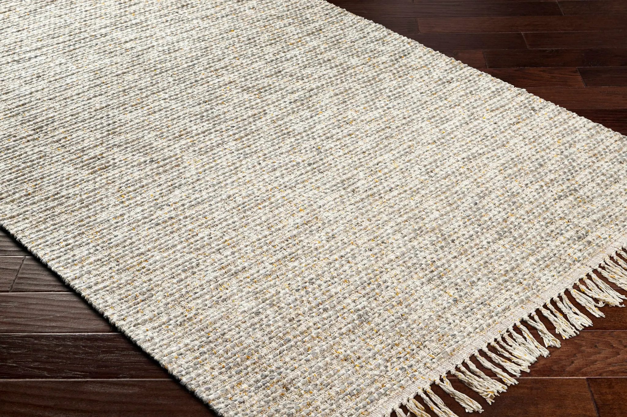 Amiel Beige Hand Woven Area Rug - Clearance by Boutique Rugs