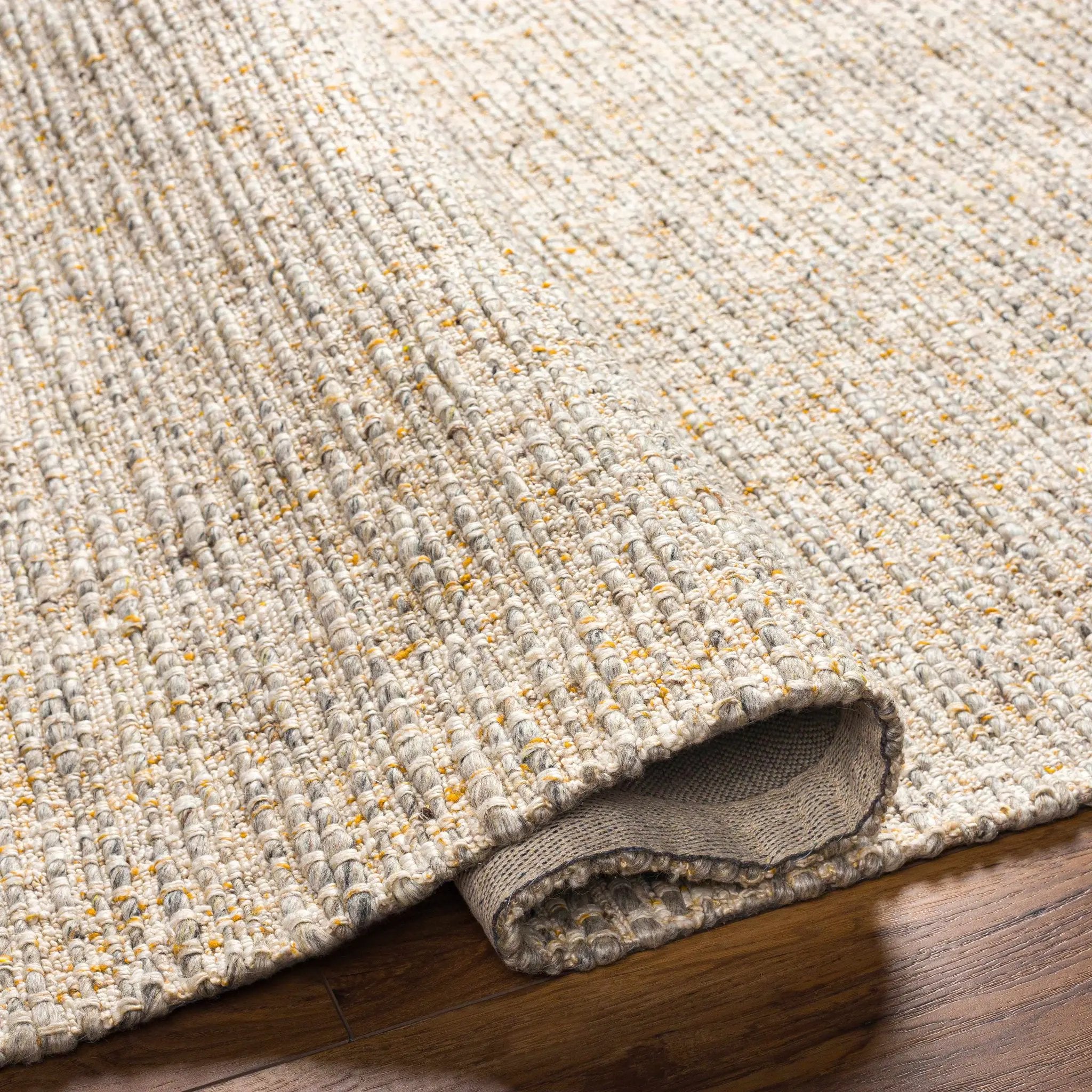 Amiel Beige Hand Woven Area Rug - Clearance by Boutique Rugs