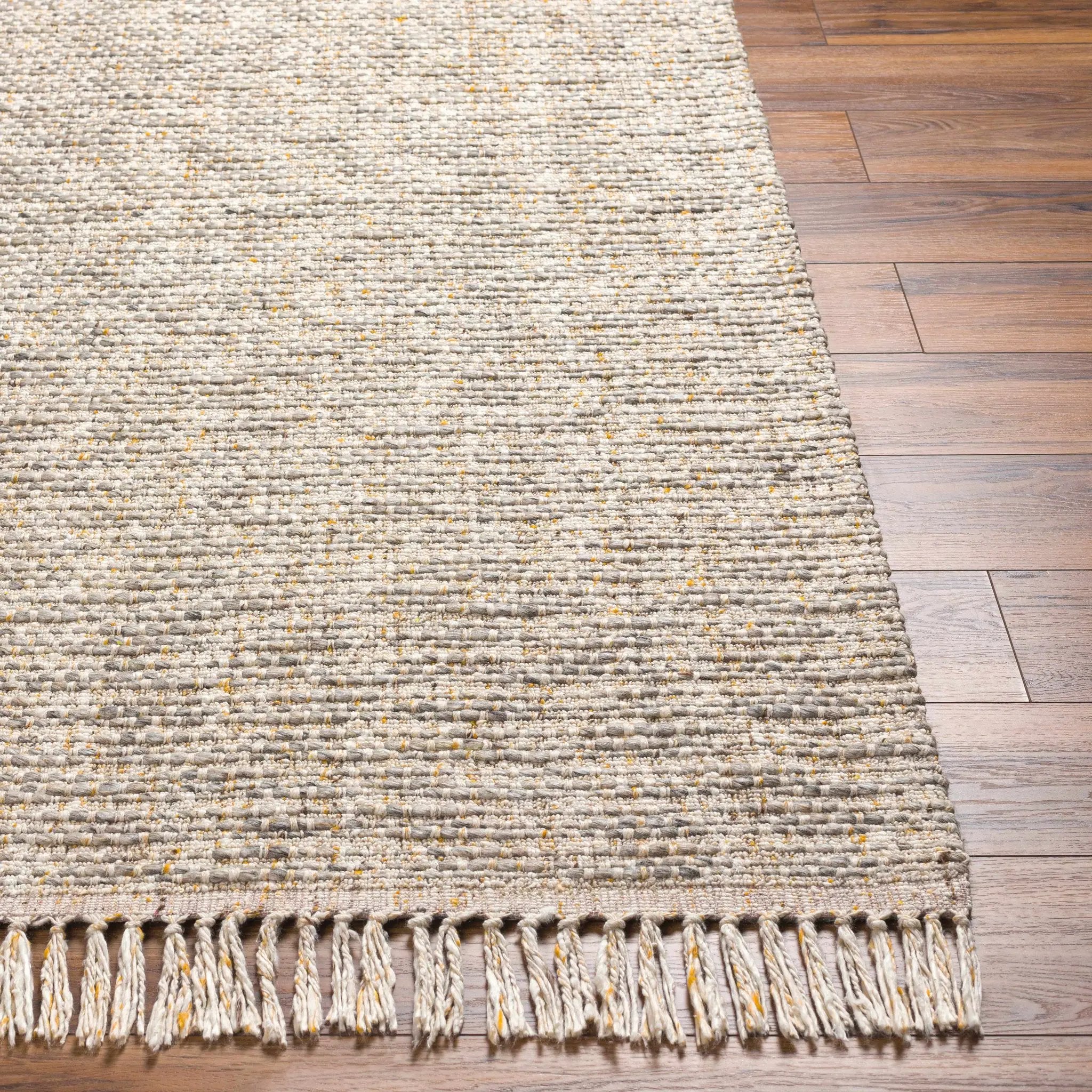 Amiel Beige Hand Woven Area Rug - Clearance by Boutique Rugs