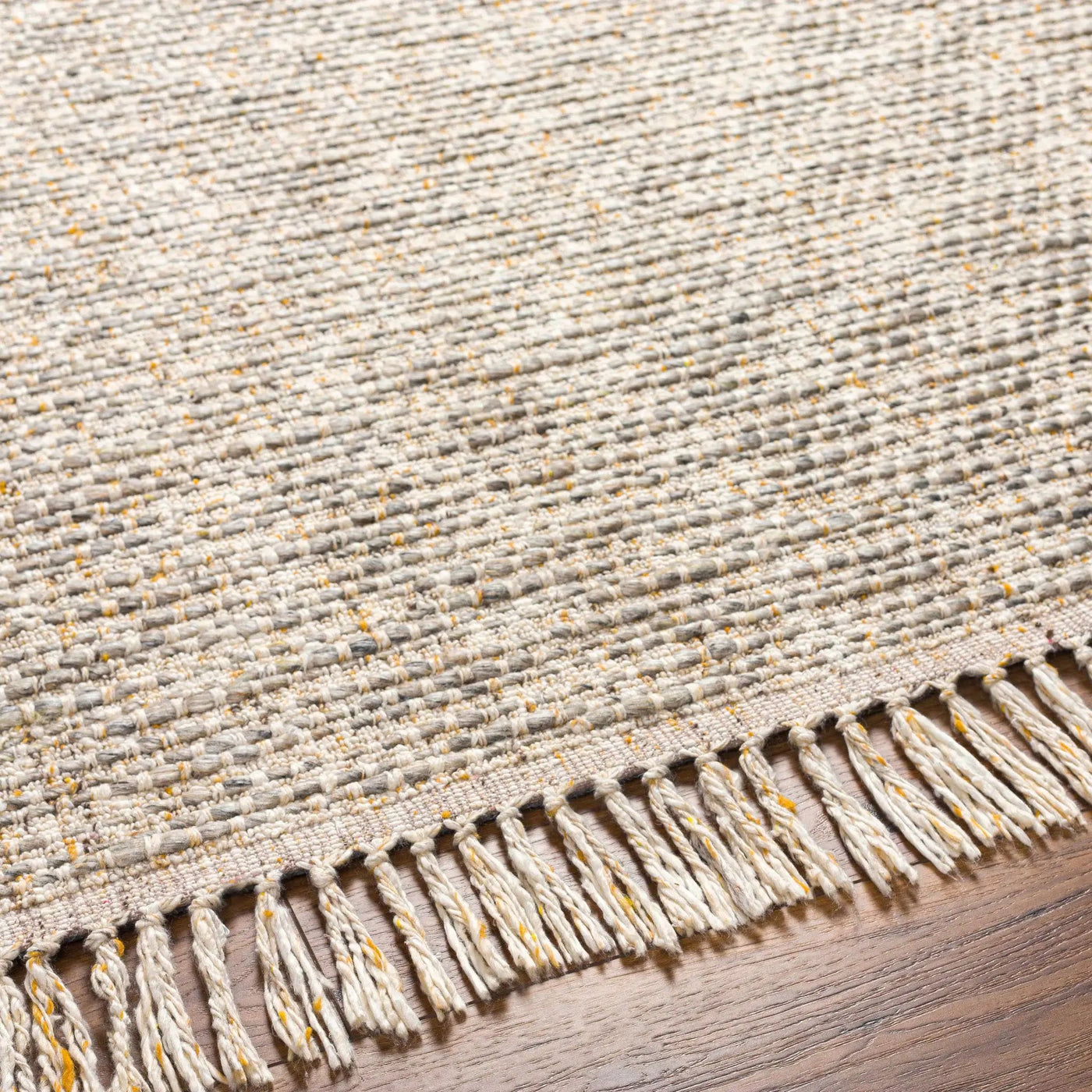 Amiel Beige Hand Woven Area Rug - Clearance by Boutique Rugs