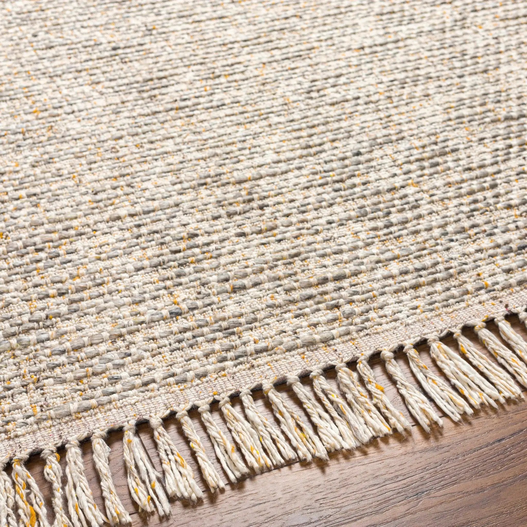 Amiel Beige Hand Woven Area Rug - Clearance by Boutique Rugs